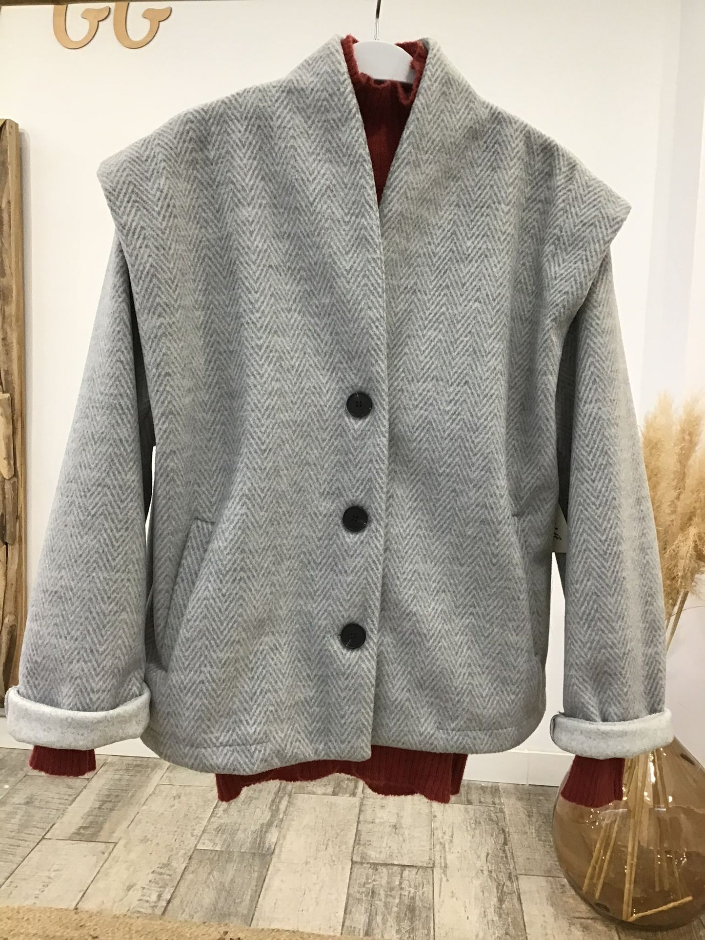 Chaqueta gris