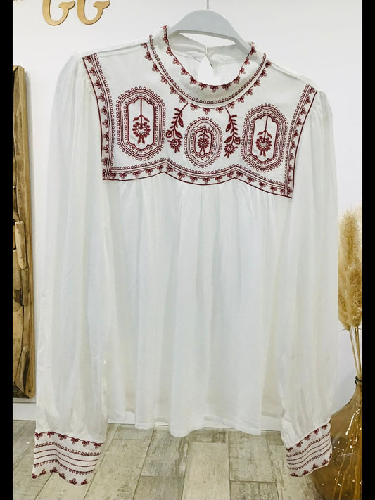 Blusa egipcia (2 colores)